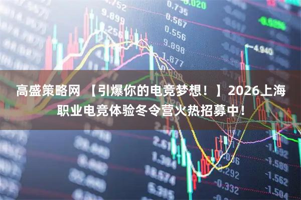 高盛策略网 【引爆你的电竞梦想！】2026上海职业电竞体验冬令营火热招募中！