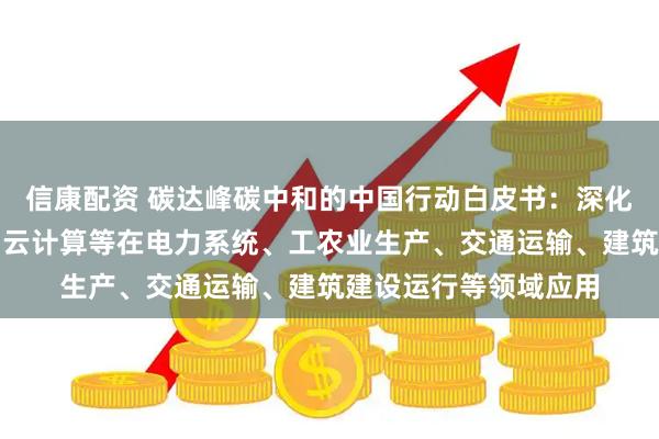 信康配资 碳达峰碳中和的中国行动白皮书：深化人工智能、大数据、云计算等在电力系统、工农业生产、交通运输、建筑建设运行等领域应用